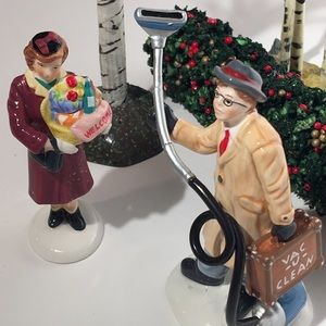 Dept56 door to door sales ornament